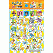 Pokémon โปเกมอนจอมป่วน + สติ๊กเกอร์ 2 มิติ
